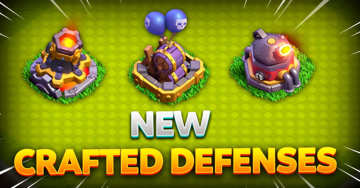 Crafter Defenses: Roaster, Air Bombs, Lava Launcher