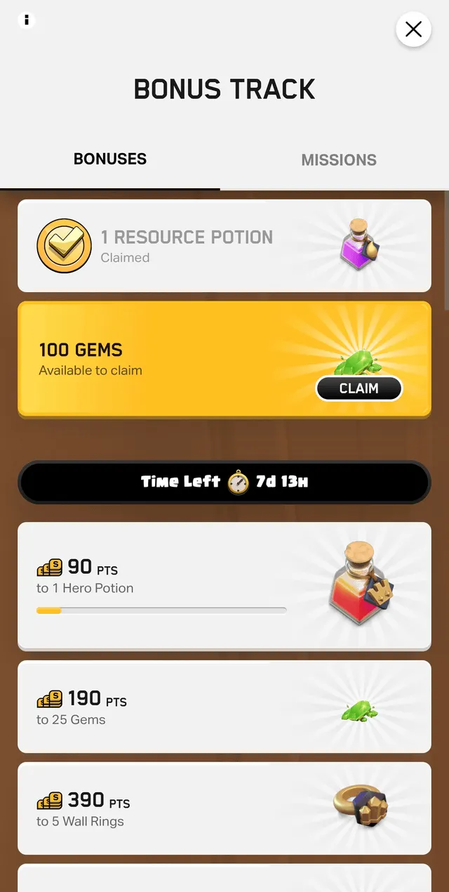 Supercell Store Gems