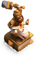 Books of Clash Statue